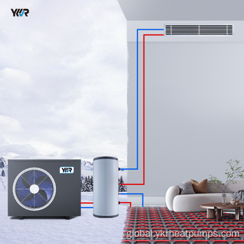 Air Source Heat Pump HighCOP DC inverterMonobloc Air to Water heat pump Factory